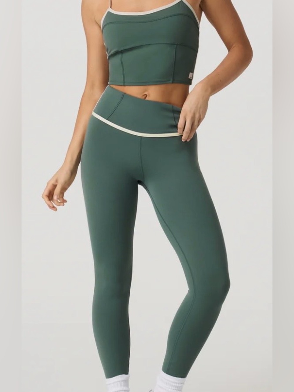 VUORI All The Feels Corset Tank & Legging Set